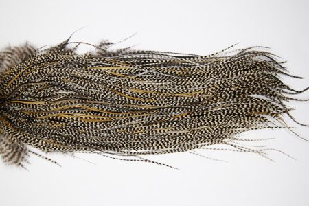 4770 Whiting Dry Fly Hackle Bronze Grade Rooster Saddle Grizzly Variant Ties Size 16-18