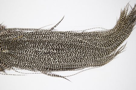 4775 Whiting Dry Fly Hackle Gold Grade Rooster Saddle Grizzly Ties Size 14-16