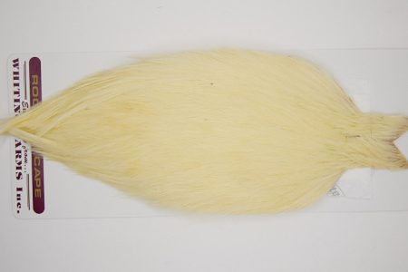 4580 Coq De Leon Dry Fly Hackle None Rooster Cape White Ties Size NA