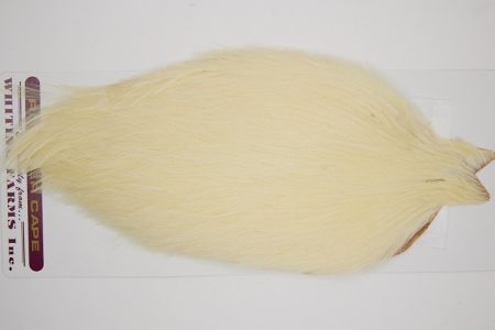 4581 Coq De Leon Dry Fly Hackle None Rooster Cape White Ties Size NA
