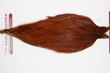 4587 Coq De Leon Dry Fly Hackle None Rooster Cape Brown Ties Size NA