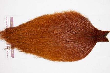 4589 Coq De Leon Dry Fly Hackle None Rooster Cape Brown Ties Size NA