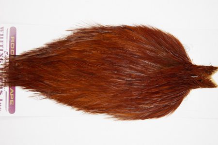 4593 Coq De Leon Dry Fly Hackle None Rooster Cape Brown Ties Size NA
