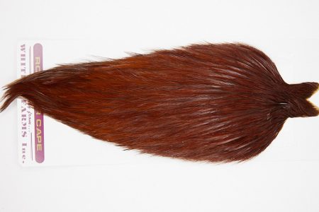 4596 Coq De Leon Dry Fly Hackle None Rooster Cape Brown Ties Size NA