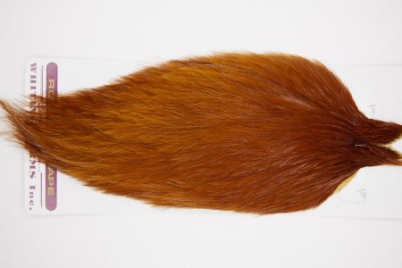 4598 Coq De Leon Dry Fly Hackle None Rooster Cape Brown Ties Size NA