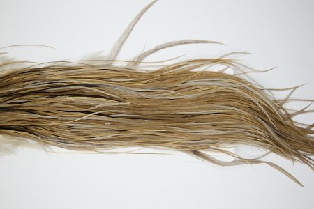 4754 Heritage Dry Fly Hackle Grade 1 Rooster Saddle Light Ginger Dun Ties Size 12-14