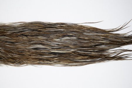 4763 Heritage Dry Fly Hackle  Grade 1 Rooster Saddle Vermiculated Dun Ties Size 12-16