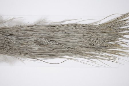 4800 Hebert Dry Fly Hackle Pro Grade Rooster Saddle Light Grey Dun Ties Size 10-14