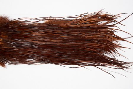 4807 Hebert Dry Fly Hackle Pro Grade Rooster Saddle Coachman Brown Ties Size 10-14