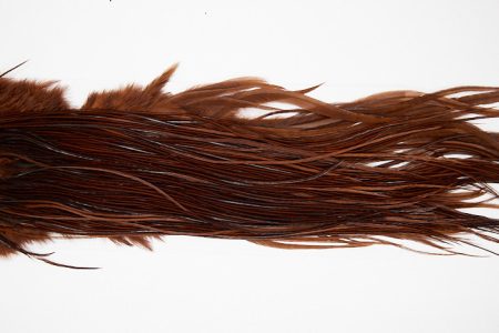 4808 Hebert Dry Fly Hackle Pro Grade Rooster Saddle Coachman Brown Ties Size 12-14