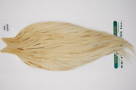 4815 Hebert Dry Fly Hackle Pro Grade Rooster Cape Medium Barred Ginger Ties Size 10-20