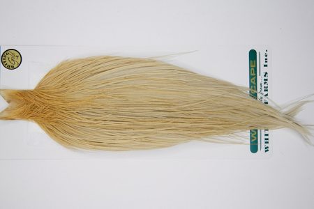 4820 Hebert Dry Fly Hackle Gold Grade Rooster Cape Light Ginger Dun Ties Size 8-20