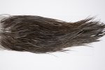 4821 Hebert Dry Fly Hackle Pro Grade Rooster Saddle Dark Grey Dun Ties Size 12-14 4821 Hebert Dry Fly Hackle Pro Grade Rooster Saddle Dark Grey Dun Ties Size 12-14