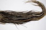 4830 Hebert Dry Fly Hackle Bronze Grade Rooster Saddle Dun Grizzly Ties Size 14-18 4830 Hebert Dry Fly Hackle Bronze Grade Rooster Saddle Dun Grizzly Ties Size 14-18