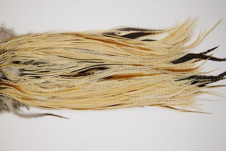4842 Hebert Dry Fly Hackle Bronze Grade Rooster Saddle Unique Variant Ties Size 10-12