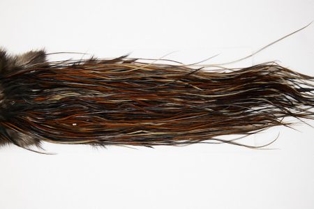 4847 Hebert Dry Fly Hackle Bronze Grade Rooster Saddle Unique Variant Ties Size 14-18