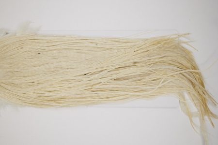 4876 Hebert Dry Fly Hackle Bronze Grade Rooster Saddle Cream Ties Size 10-14