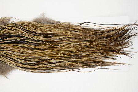 4883 Hebert Dry Fly Hackle Pro Grade Rooster Saddle Dun Badger Ties Size 14-16