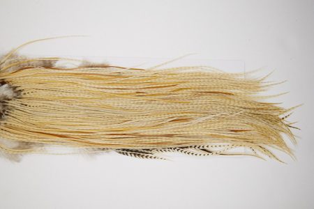 4901 Hebert Dry Fly Hackle Silver Grade Rooster Saddle Unique Variant Ties Size 12-14