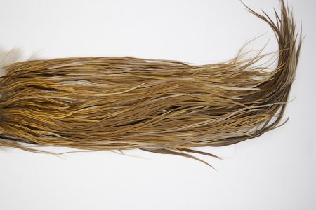 4920 Hebert Dry Fly Hackle Silver Grade Rooster Saddle Brown Grey Dun Ties Size 14-16