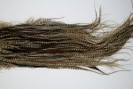 4925 Hebert Dry Fly Hackle Silver Grade Rooster Saddle Dun Grizzly Ties Size 12-16 4925 Hebert Dry Fly Hackle Silver Grade Rooster Saddle Dun Grizzly Ties Size 12-16