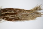 4932 Hebert Dry Fly Hackle Silver Grade Rooster Saddle Dun Grizzly Ties Size 12-14 4932 Hebert Dry Fly Hackle Silver Grade Rooster Saddle Dun Grizzly Ties Size 12-14
