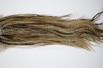 4933 Hebert Dry Fly Hackle Silver Grade Rooster Saddle Dun Grizzly Ties Size 12-18 4933 Hebert Dry Fly Hackle Silver Grade Rooster Saddle Dun Grizzly Ties Size 12-18
