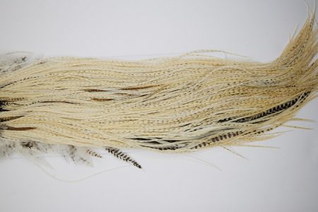 4942 Hebert Dry Fly Hackle Platinum Grade Rooster Saddle Unique Variant Ties Size 10-14
