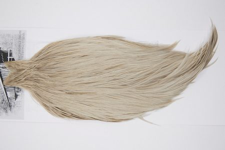 10111 Beaverkill Dry Fly Hackle Rooster Cape Light Grey Dun Ties Size 8-20