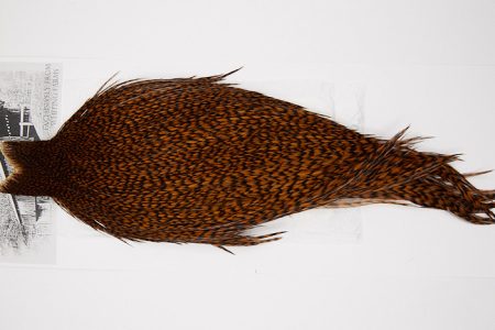 10120 Beaverkill Dry Fly Hackle Rooster Cape Grizzly Coachman Ties Size 8-20