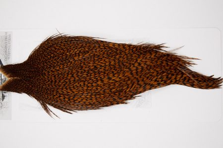 10123 Beaverkill Dry Fly Hackle Rooster Cape Grizzly Coachman Ties Size 8-20