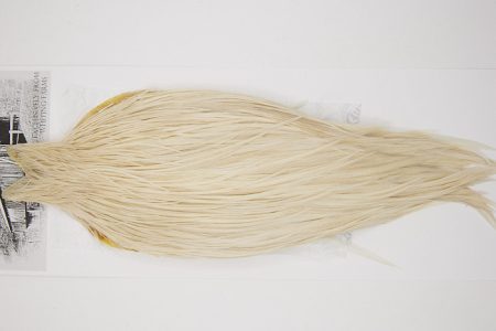 10125 Beaverkill Dry Fly Hackle Rooster Cape Cream Ties Size 4-18
