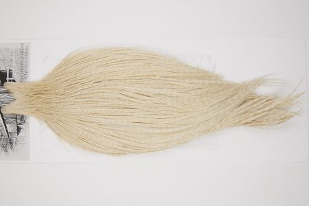 10126 Beaverkill Dry Fly Hackle Rooster Cape Cream Ties Size 8-20