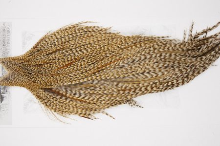 10138 Beaverkill Dry Fly Hackle Rooster Cape Dun Cree Ties Size 8-18