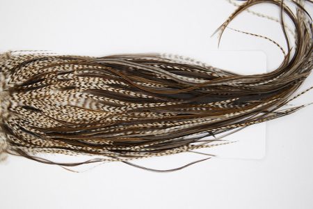 10157 Beaverkill Dry Fly Hackle Rooster Saddle Variant Ties Size 12-14