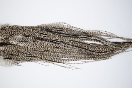 10165 Beaverkill Dry Fly Hackle Rooster Saddle Dun Grizzly Ties Size 10-14