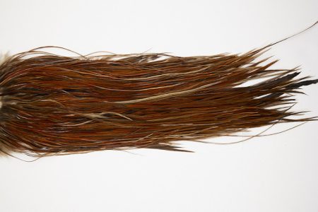 10176 Beaverkill Dry Fly Hackle Rooster Saddle Rusty Dun Ties Size 12-16
