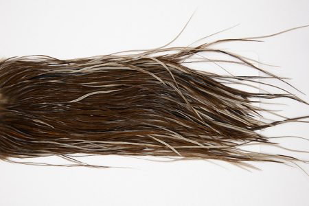 10179 Beaverkill Dry Fly Hackle Rooster Saddle Rusty Dun Ties Size 12-16