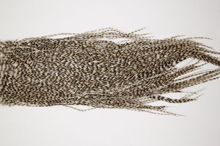 10184 Beaverkill Dry Fly Hackle Rooster Saddle Grizzly Ties Size 12-14