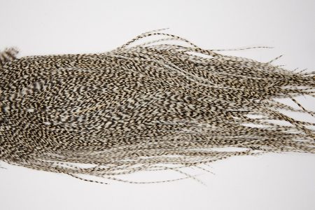 10189 Beaverkill Dry Fly Hackle Rooster Saddle Grizzly Ties Size 12-14