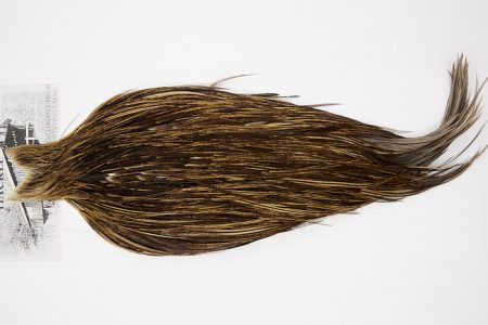 4945 Beaverkill Dry Fly Hackle Rooster Cape Badger Ties Size 10-22
