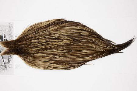 4955 Beaverkill Dry Fly Hackle Rooster Cape Badger Ties Size 10-20