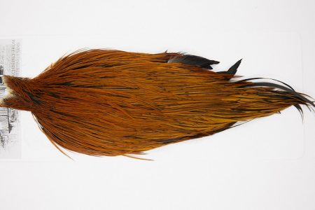 4986 Beaverkill Dry Fly Hackle Rooster Cape Furnace Ties Size 6-20