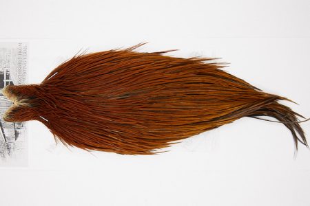 4987 Beaverkill Dry Fly Hackle Rooster Cape Furnace Ties Size 8-20