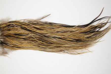 10155 Beaverkill Dry Fly Hackle Rooster Saddle Badger Ties Size 12-16