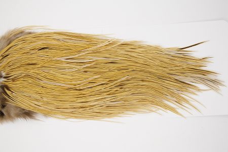 10156 Beaverkill Dry Fly Hackle Rooster Saddle Badger Ties Size 12-14