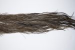 10163 Beaverkill Dry Fly Hackle Rooster Saddle Dark Grey Dun Ties Size 12-14