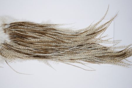 10164 Beaverkill Dry Fly Hackle Rooster Saddle Dun Grizzly Ties Size 14-16