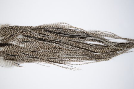 10165 Beaverkill Dry Fly Hackle Rooster Saddle Dun Grizzly Ties Size 10-14