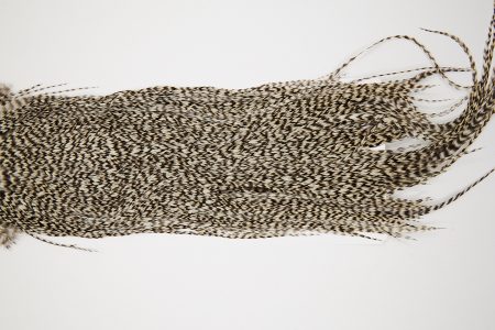 10182 Beaverkill Dry Fly Hackle Rooster Saddle Grizzly Ties Size 12-14